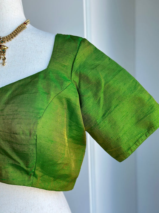 Tissue Raw Silk Blouse | Saree Blouses in USA