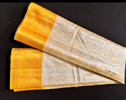 Pure Kanjivaram Pattu Saree | Indian Traditional Saree | Bridal Saree