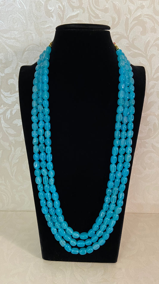 Gem Grade Onyx Beads Necklace | Indian jewelry in USA