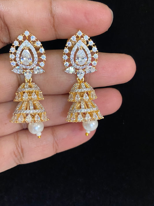 AD Jumki Earrings | Indian Earrings In USA