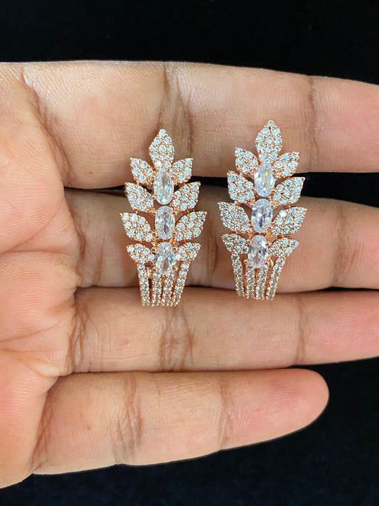 AD Studs Earrings | Indian Jewelry