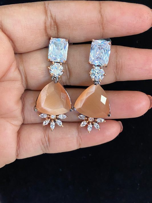 Elegant AD Earrings | Latest Indian Earrings In USA