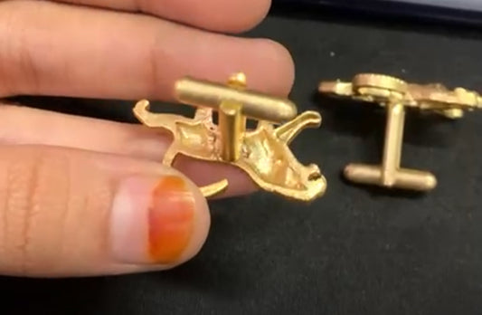 Tiger cufflinks | Luxurious Accessory