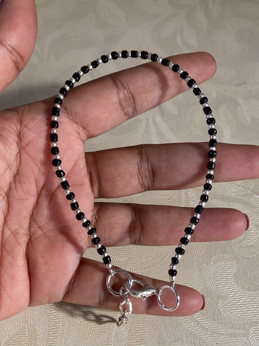 Oxidised Western Beads Anklet | Latest Indian Jewelry