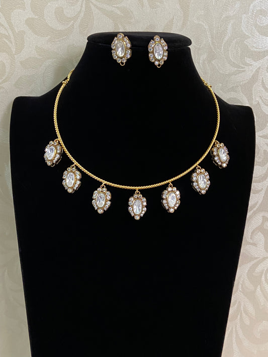 Moissanite Hasli Necklace |  Gift Idea