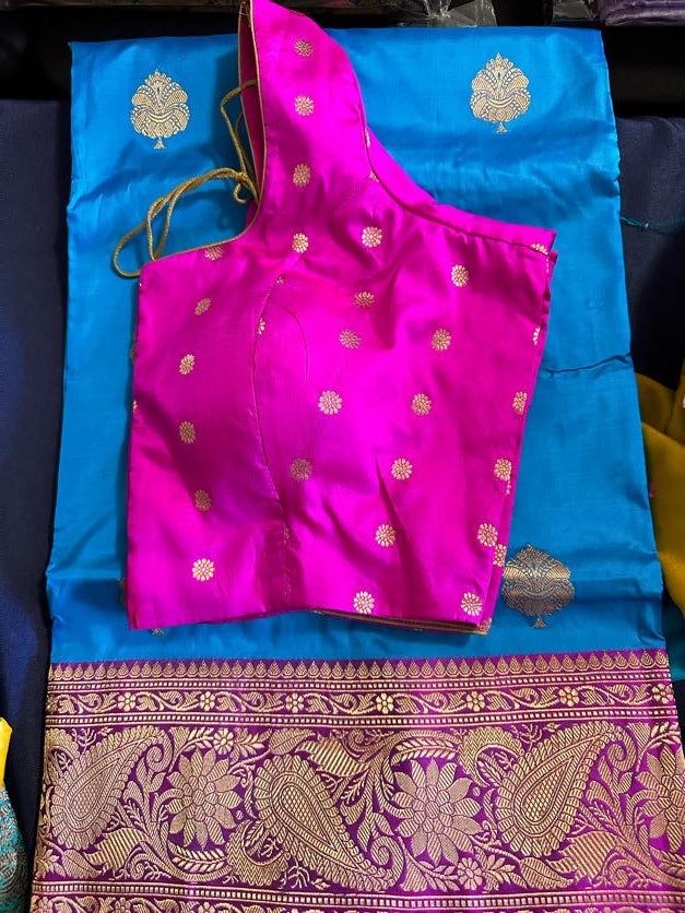 Pure Katan Silk Saree /Handloom Katan Silk Saree