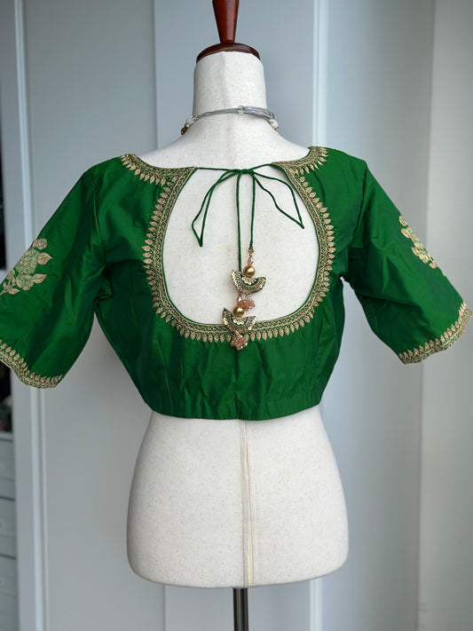 Cotton Silk Embroidery Blouse | Saree Blouses in USA