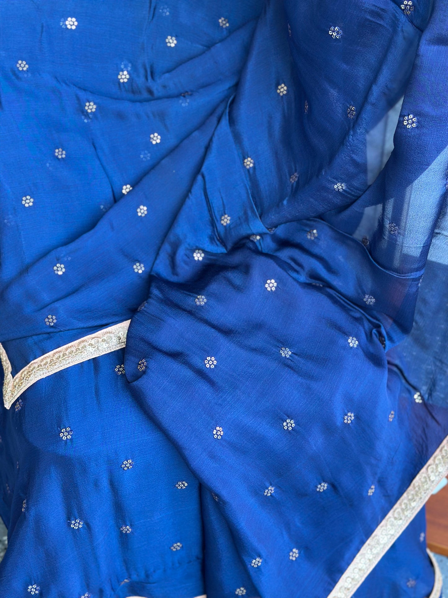 Georgette Fancy Saree |  Party Wear Saree | Gift Saree