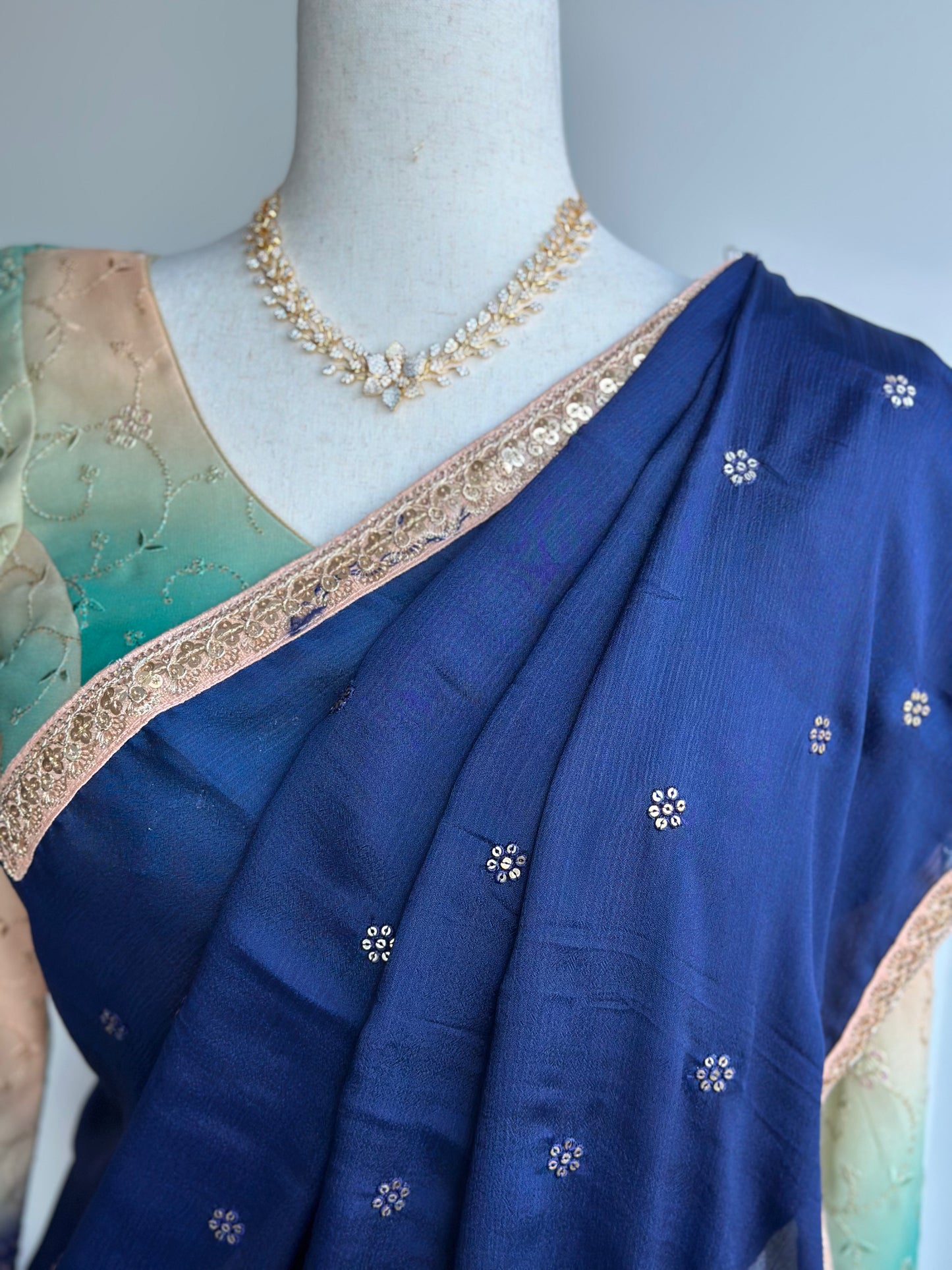 Georgette Fancy Saree |  Party Wear Saree | Gift Saree