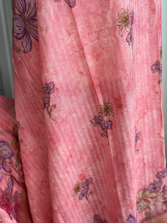 Crush Georgette Saree | Indian Saree