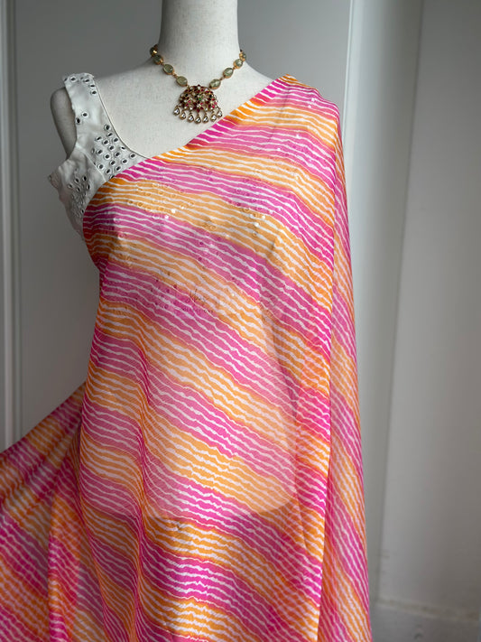 Chiffon Sarees | Lightweight Sarees In USA | fancy saree |