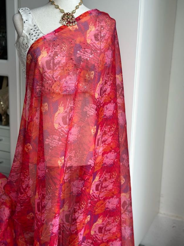 Simple Lightweight Chiffon Sarees | Fancy Saree