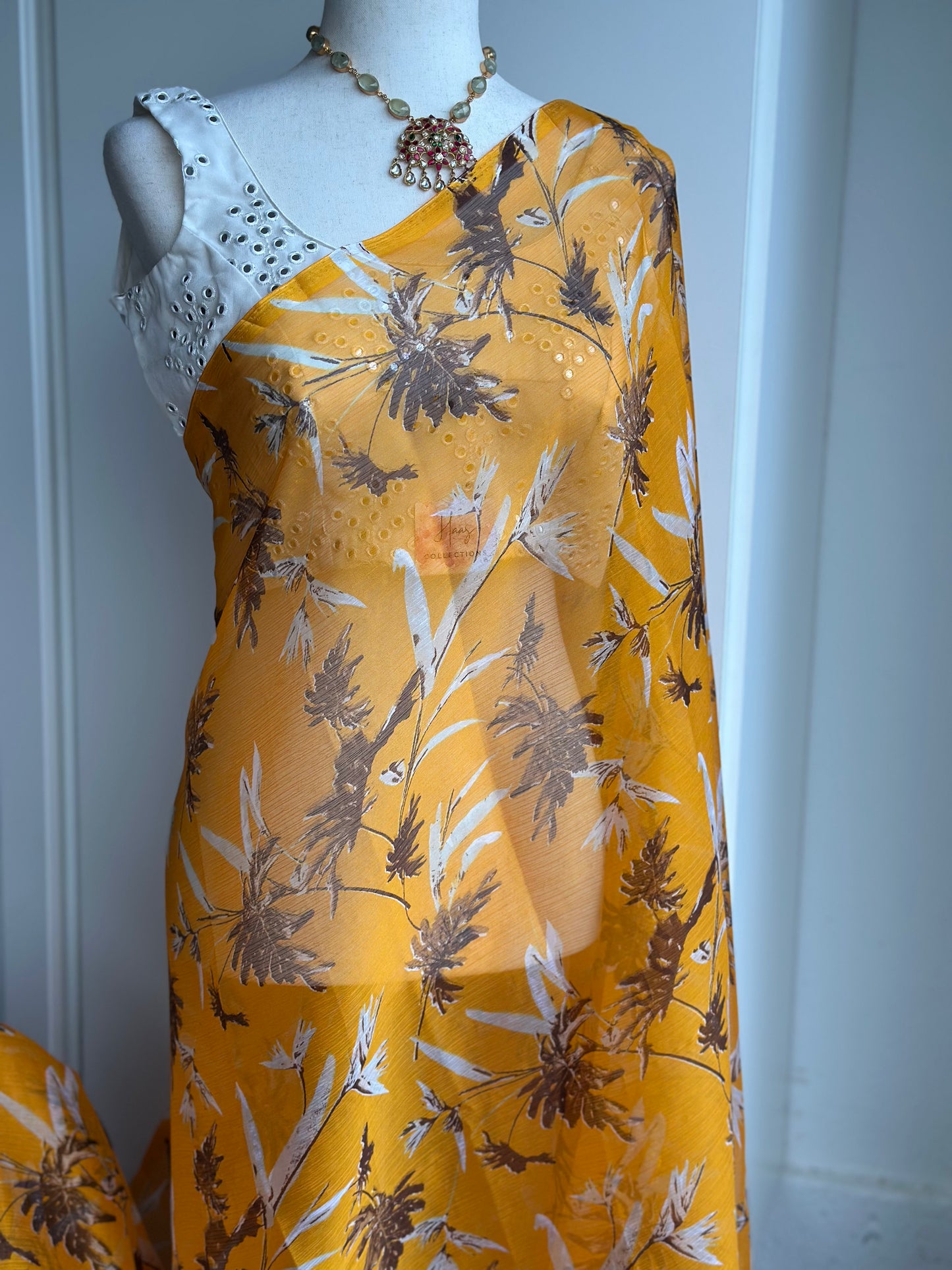Simple Lightweight Chiffon Sarees | Fancy Saree