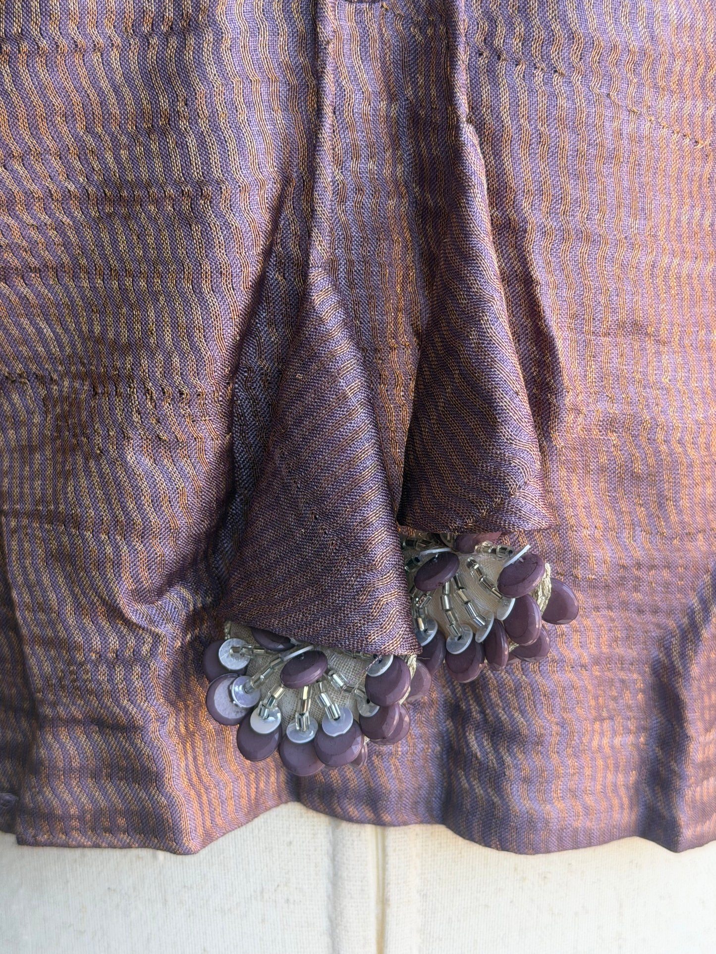 Tussar kantha Work Saree | Party wear saree | Hand Embroidery Sarees in USA