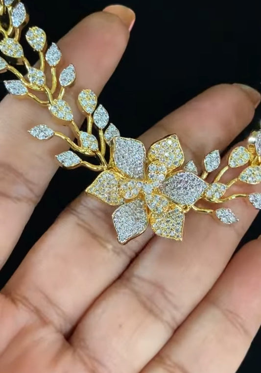 AD Premium Necklace | AD Bridal Necklace Set