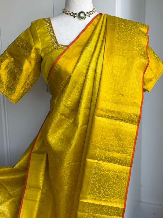 Traditional Kanjivaram Pattu Saree | Silk mark certified saree | Indian Sarees in USA
