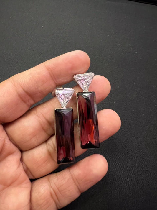 Contemporary Earrings | AD Earrings| Indian Jewelry In USA