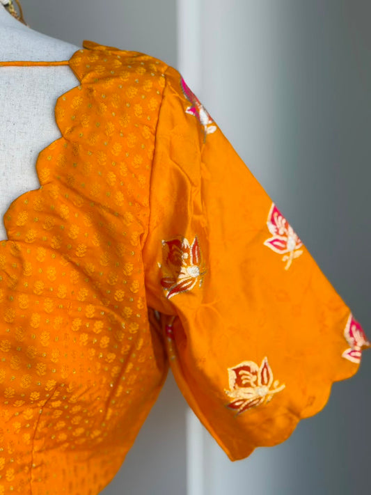 Banaras Brocade Blouse | Saree Readymade Blouses in USA