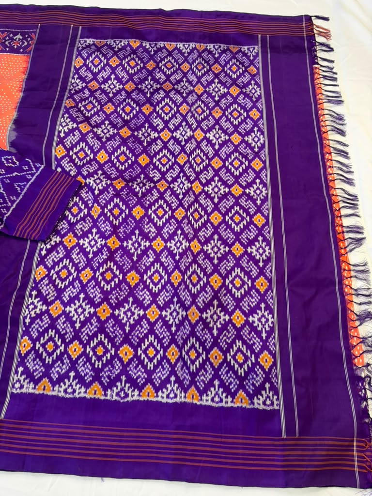 Ikkat Handloom Sarees | Traditional Indian Saree | Light Weight Saree