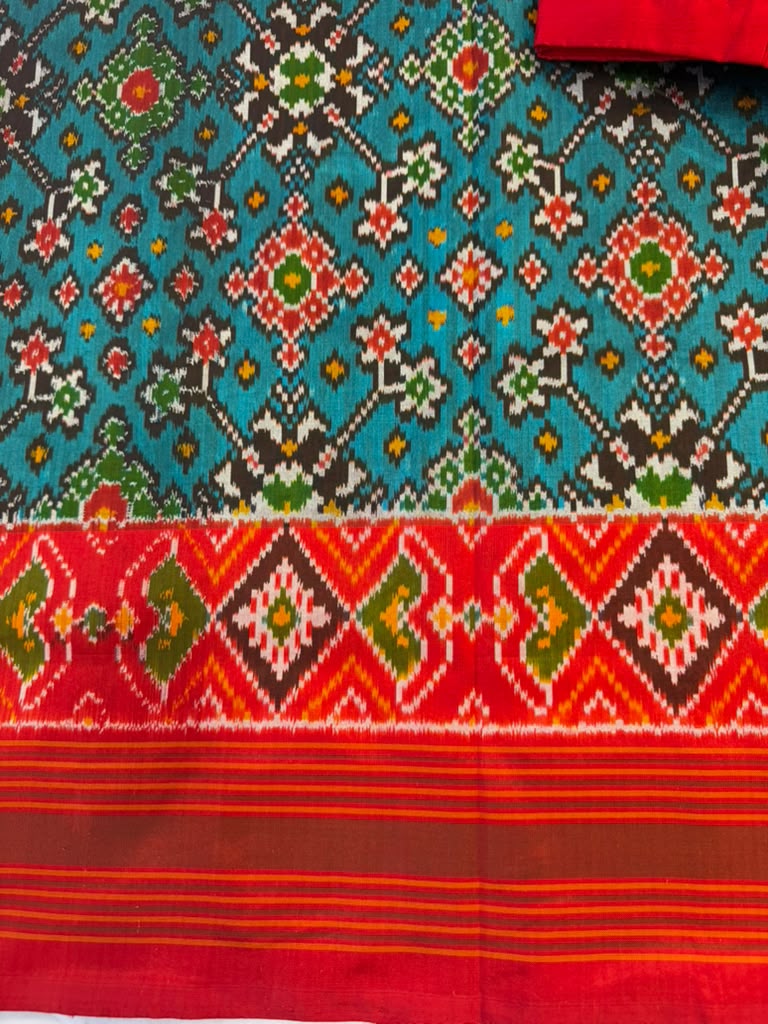 Handloom Ikkat Saree | Traditional Indian Saree | light weight silk sarees