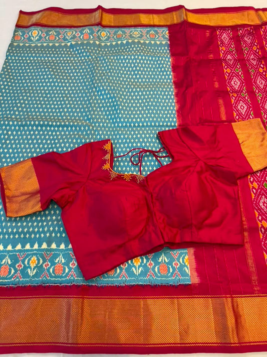 Ikkat Handloom Sarees | Traditional Indian Saree | Light Weight Saree