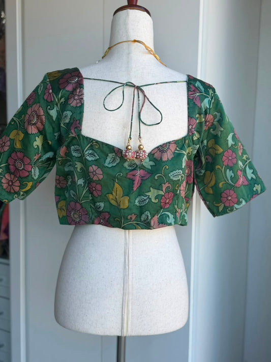Kalamkari printed blouse | Saree blouses in USA