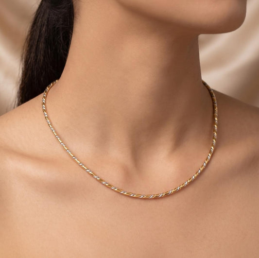 Antique Rhodium Imported Hasli | Indian Simple Jewelry In USA
