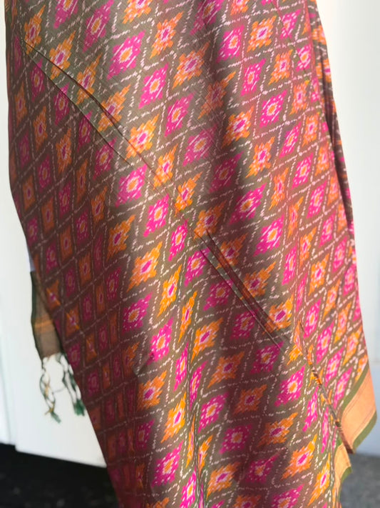 Ikkat Dupatta | Party wear Dupatta