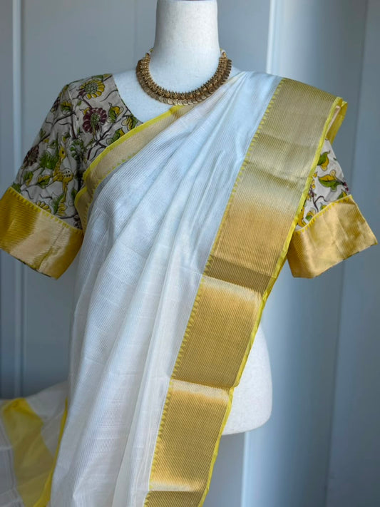 Handloom Mangalagiri Silk Saree |Gift Saree | Mangalagiri Sarees
