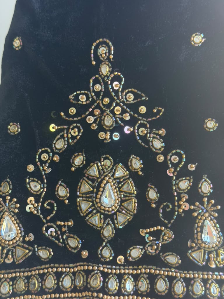 Velvet Embroidery Blouse | Party Wear Blouse | Readymade Blouses in USA