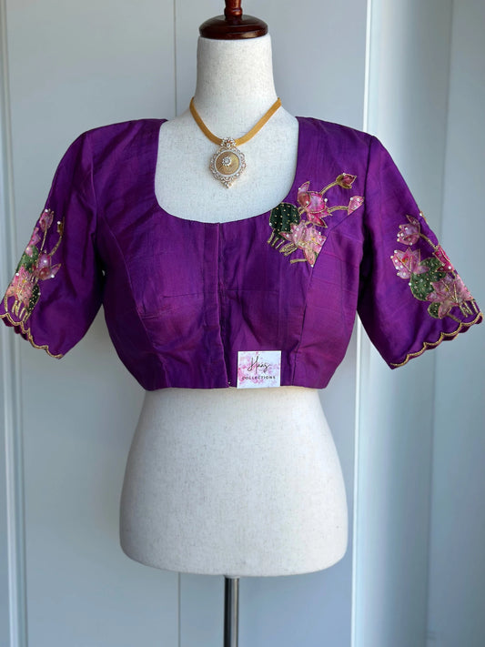 Paint embroidery blouses | Saree blouses in USA