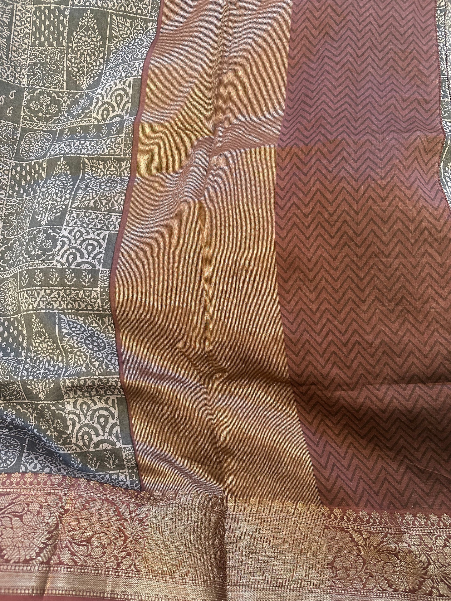 Maheswari silk saree | Simple party wear saree | Saree with blouse