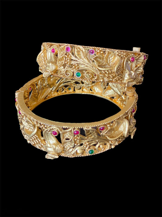 Antique matte finish bangles