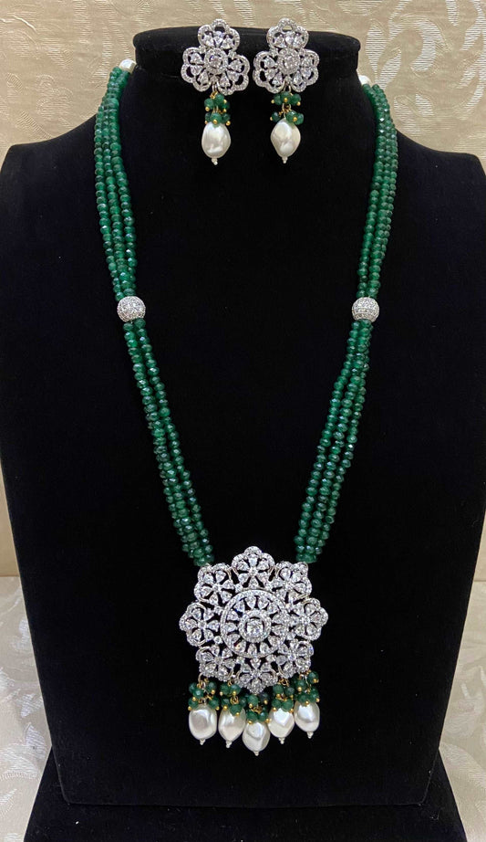 Sparkling AD Pendant Necklace