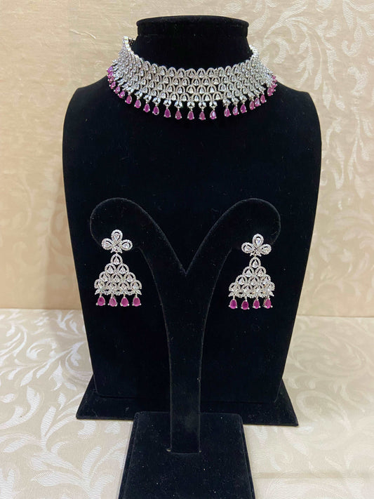 Rhodium polish AD choker