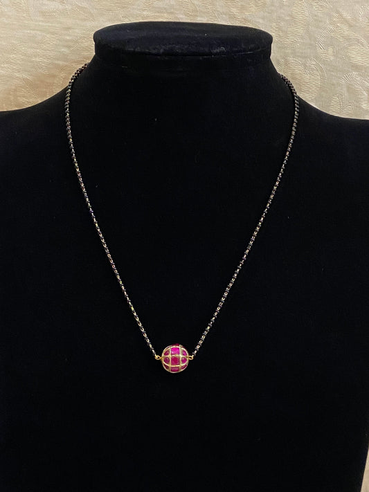 Jadau kundan Mangalsutra