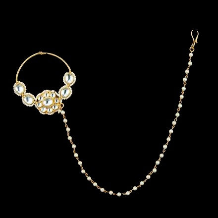 Kundan nosering | Bollywood nosering | bridal Nosering