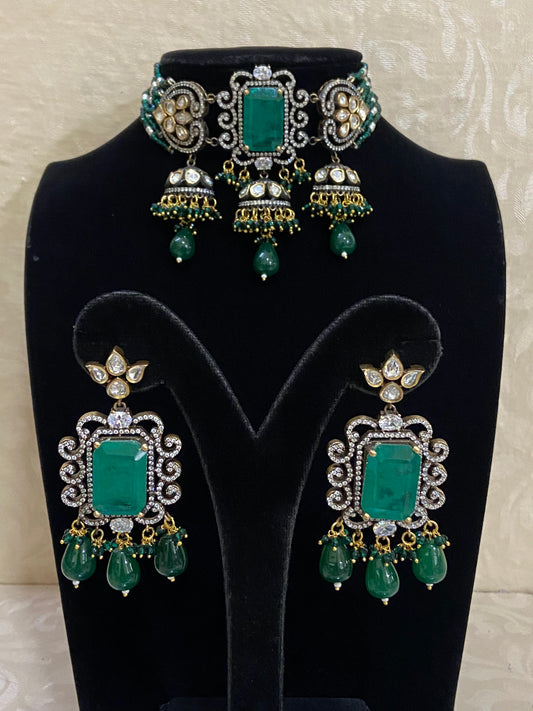 Victorian pendant choker | Designer jewelry