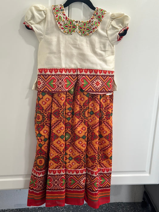 Patola lehanga | Kids ethnic wear | Kids Lehanga