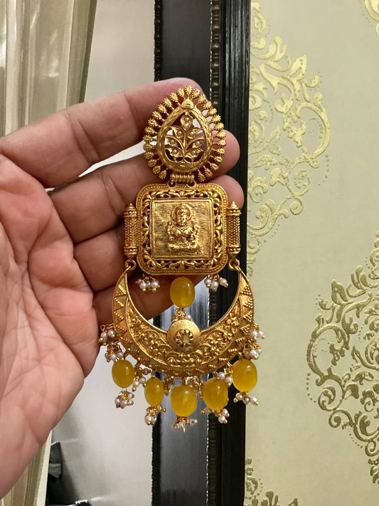 Antique earrings | big size earrings