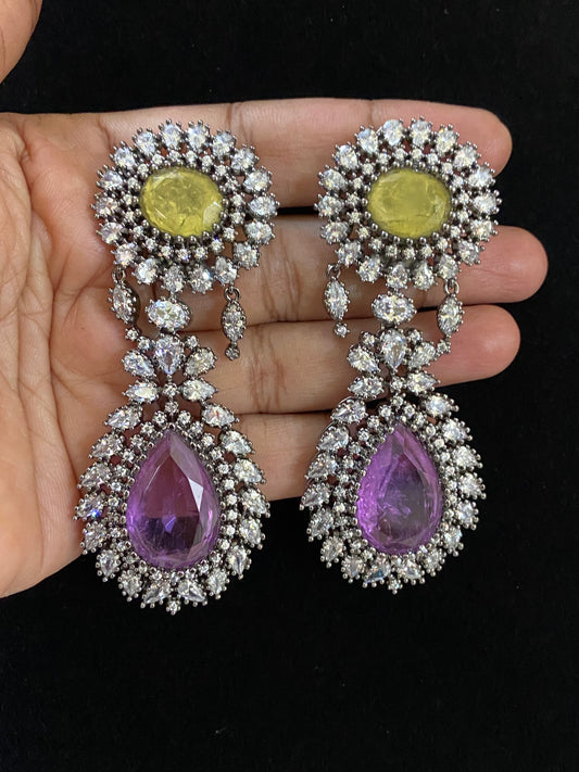 Big Victorian earrings