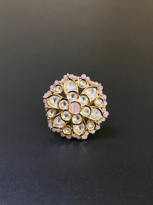 Kundan finger ring | Indian finger ring