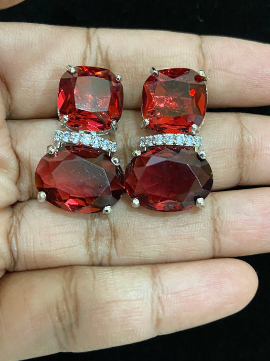 AD earrings | Indian earrings