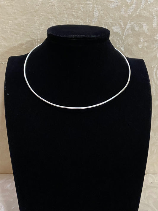 Silver look hasli | Indian jewelry