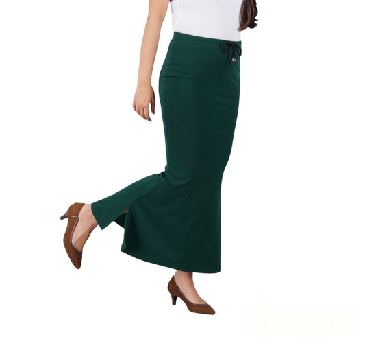 Dark green Saree Shapewear