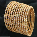 AD 12 Bangles Set | Traditional Indian Jewelry