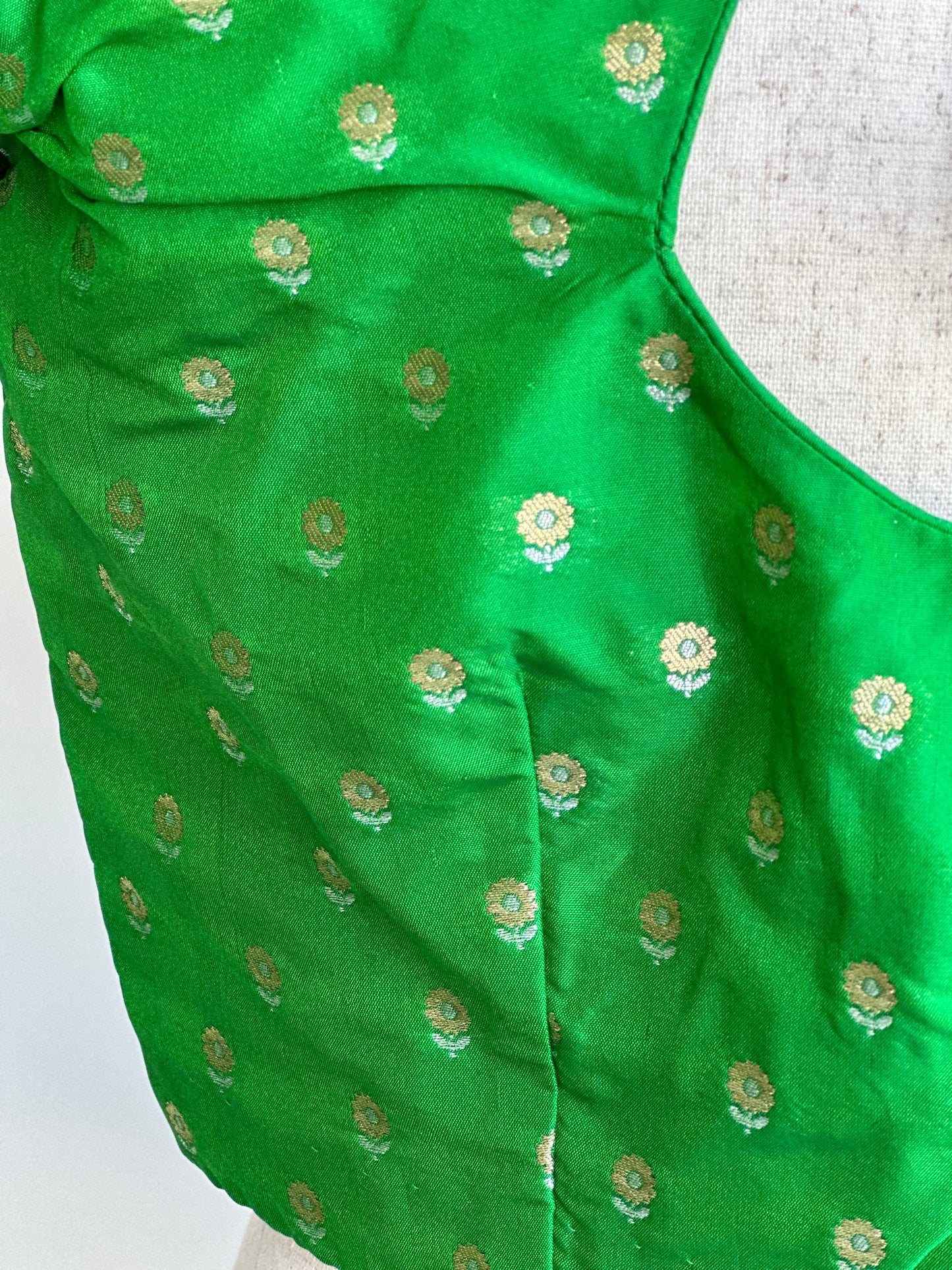 Pure silk buti blouse | Saree blouses online