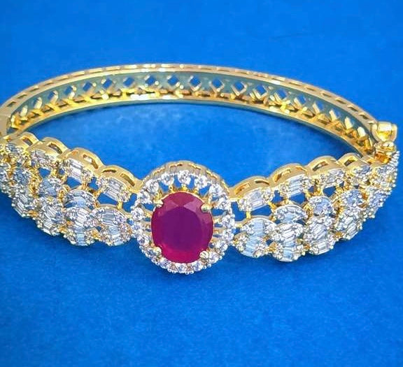 CZ Openable Bracelet | Indian Jewelry | Gift Idea