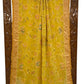 Pure Chiffon Saree| Haldi yellow saree