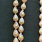 Rose Gold baroque Pearl Double Line Necklace | Latest Indian Jewelry
